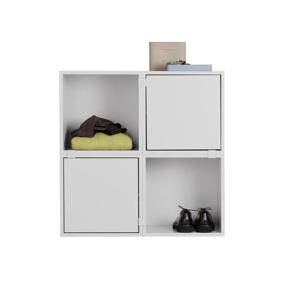 Stacked Storage System - Hallway Storage by Muuto - Configuration 4 / Grey