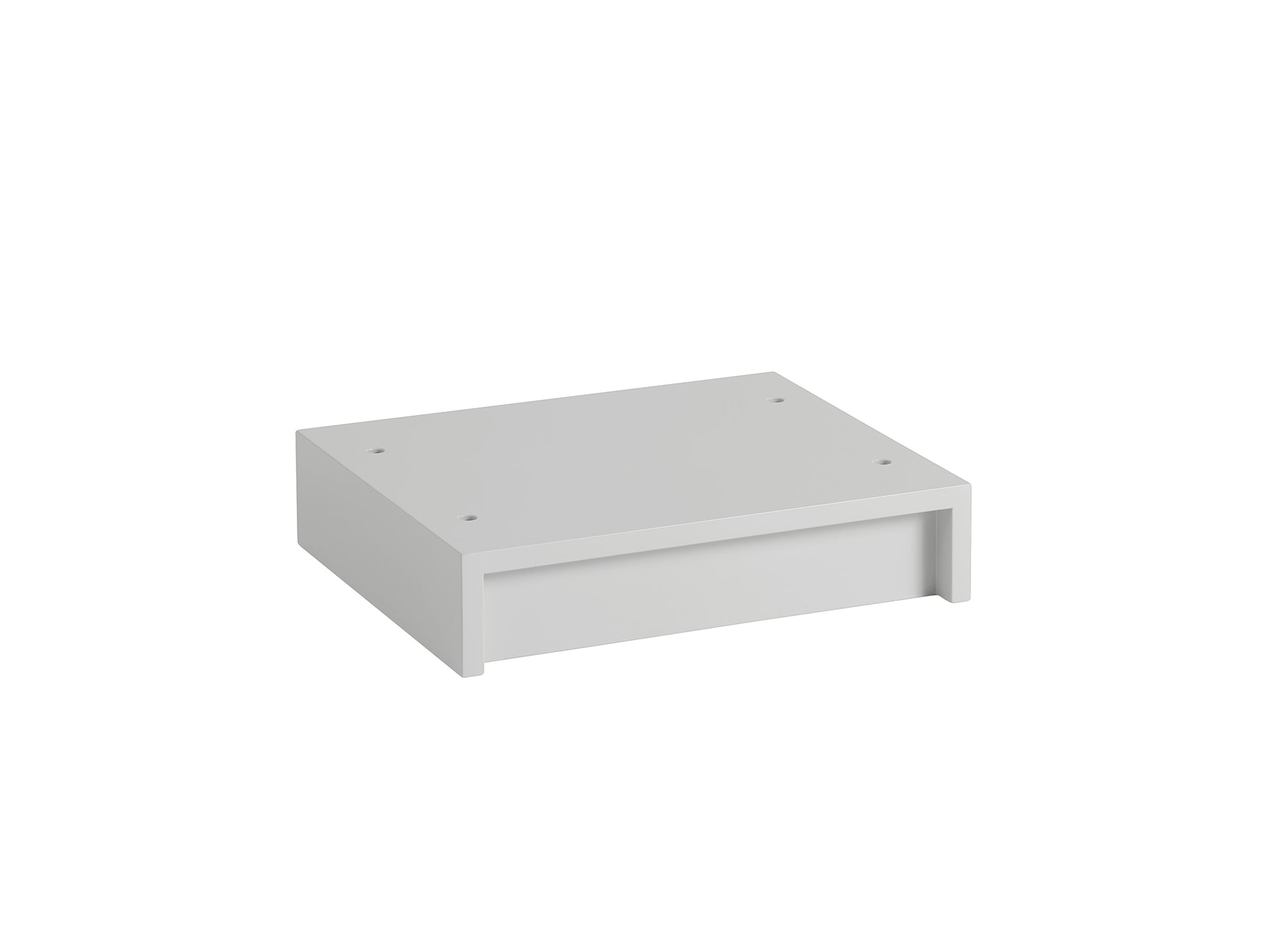 Stacked Shelf System 2.0 by Muuto - Plinth (43.6 x 35 cm) / Grey