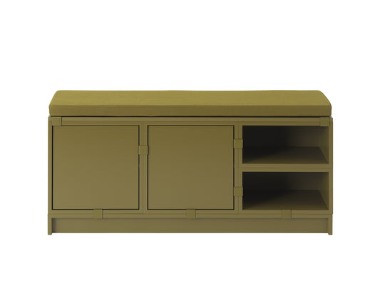 Stacked Storage System Seat Cushion by Muuto - Stacked Storage System Configuration 2 / Steelcut 985