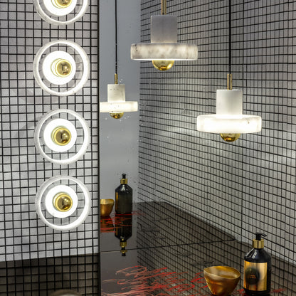Stone LED Pendant Light by Tom Dixon