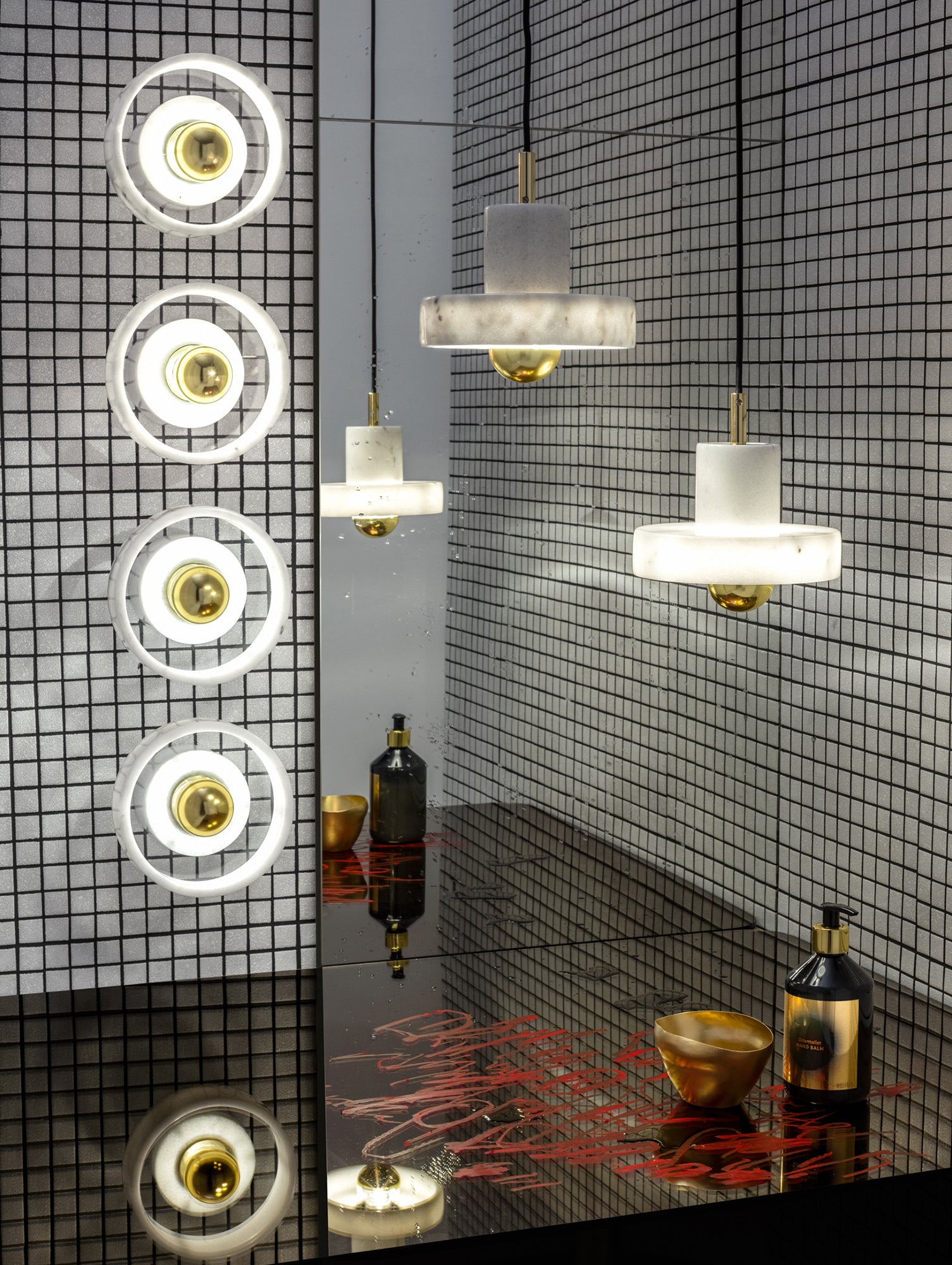 Stone LED Pendant Light by Tom Dixon