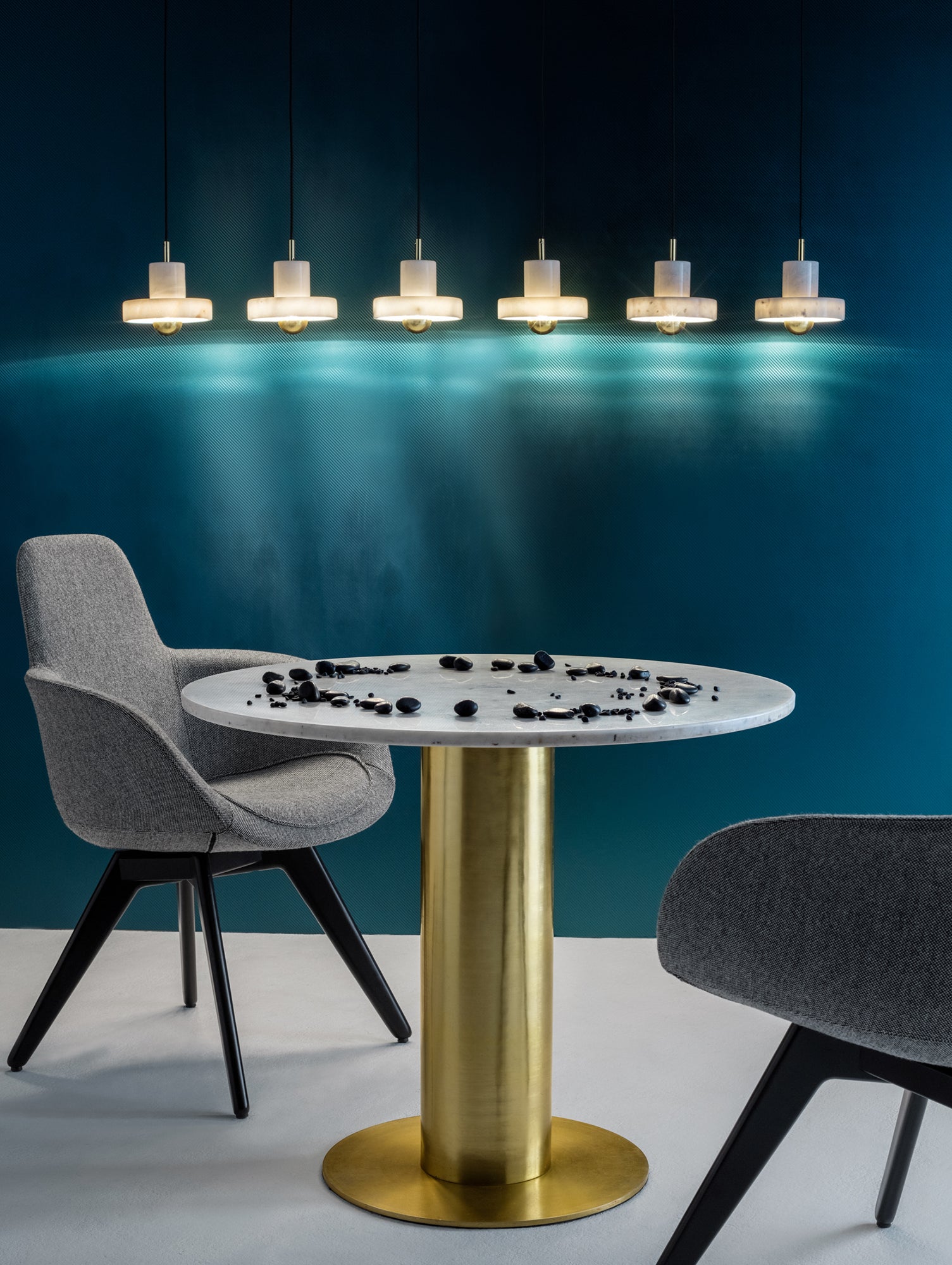 Stone LED Pendant Light by Tom Dixon