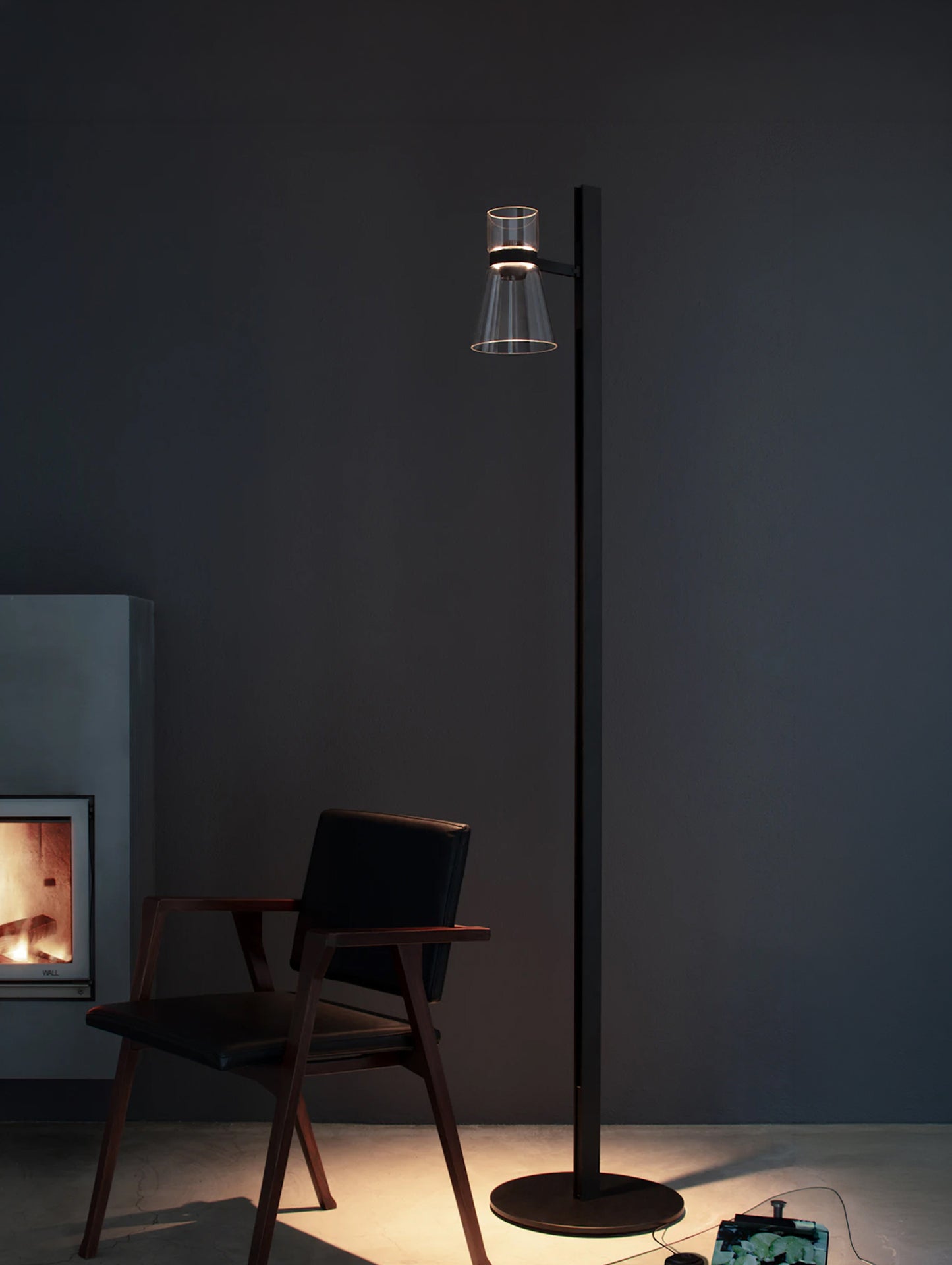 Nocturne Floor 1 Cone Lamp by Flos