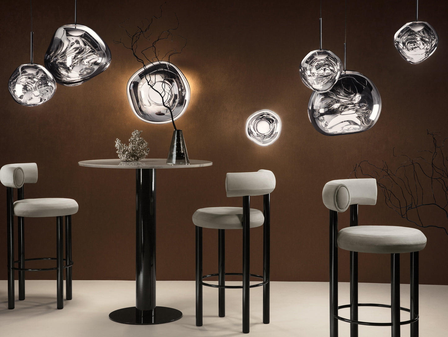 Melt Surface LED Mini Wall Lamp by Tom Dixon