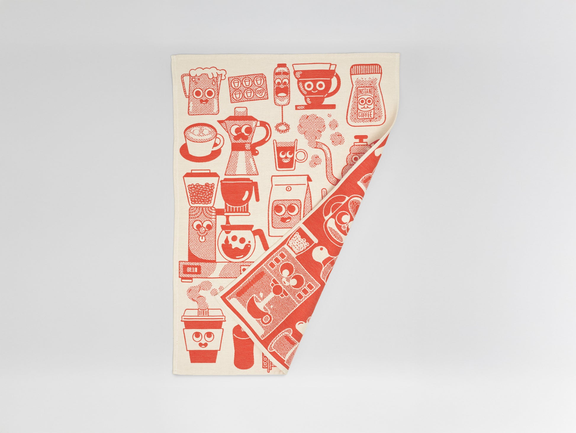 Coffee Time Tea Towel by Wrap