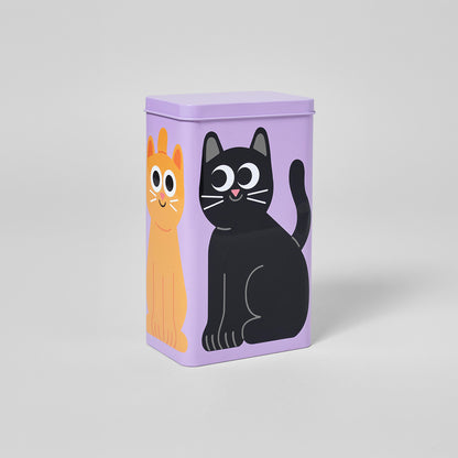 Cat Coffee Tin by Wrap