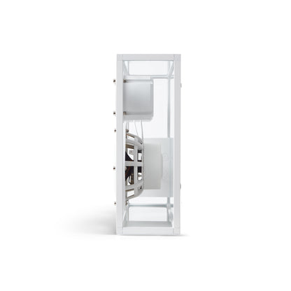 Large Transparent Speaker by Transparent - White