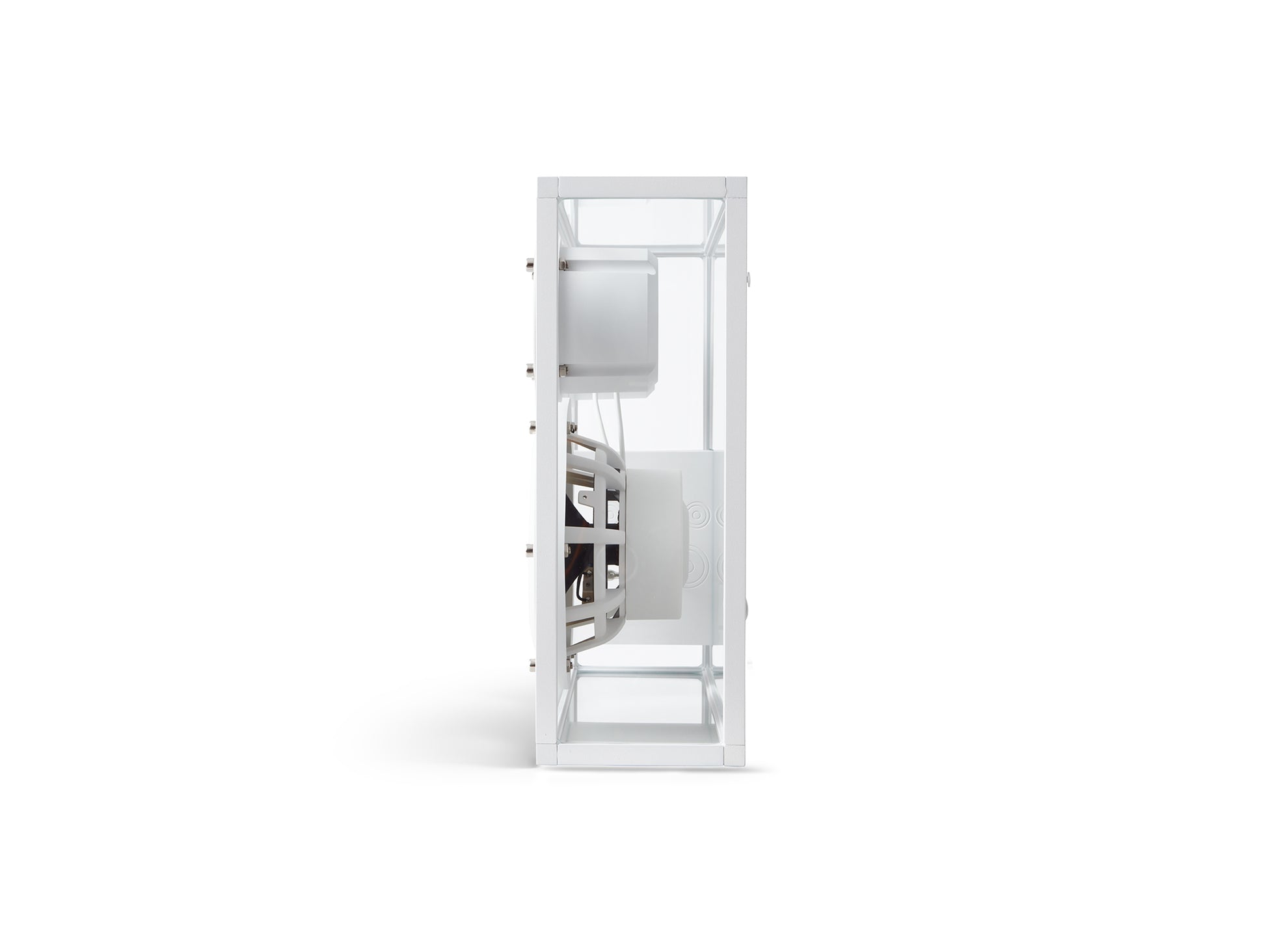 Large Transparent Speaker by Transparent - White