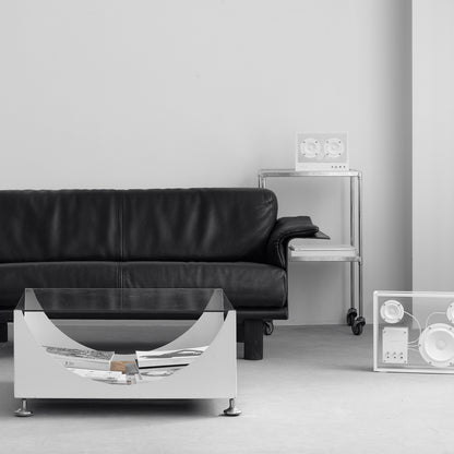 Large Transparent Speaker by Transparent - White