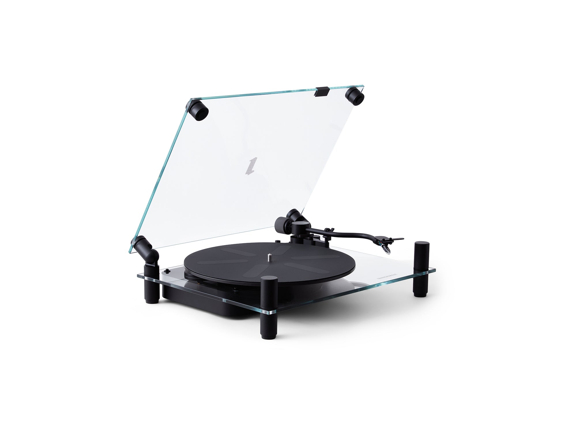 Transparent Turntable by Transparent - Black