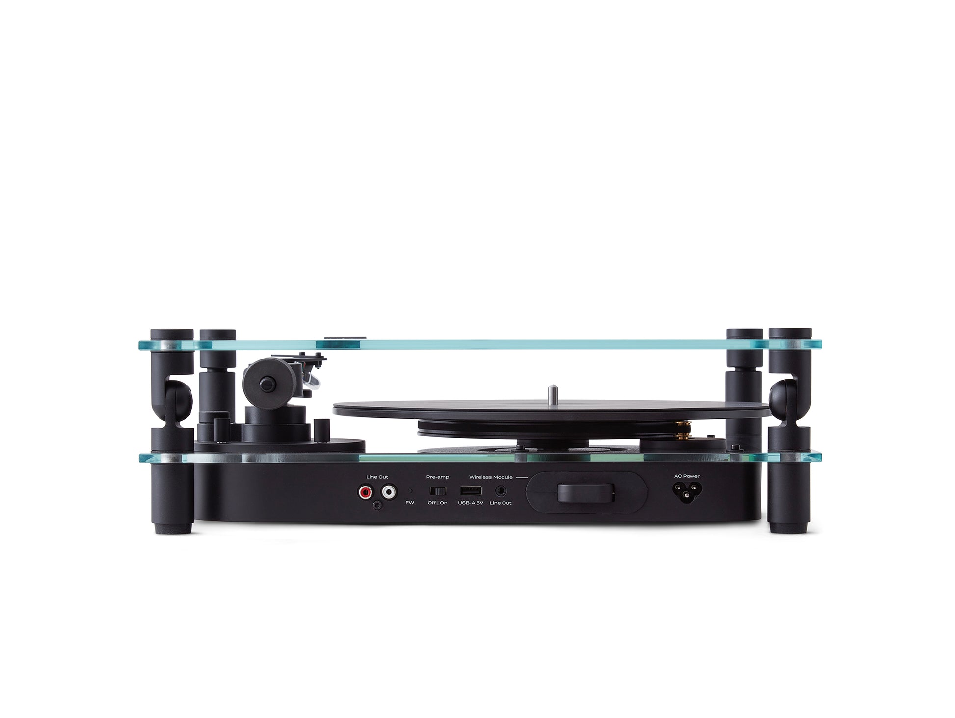 Transparent Turntable by Transparent - Black