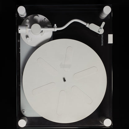 Transparent Turntable by Transparent - White