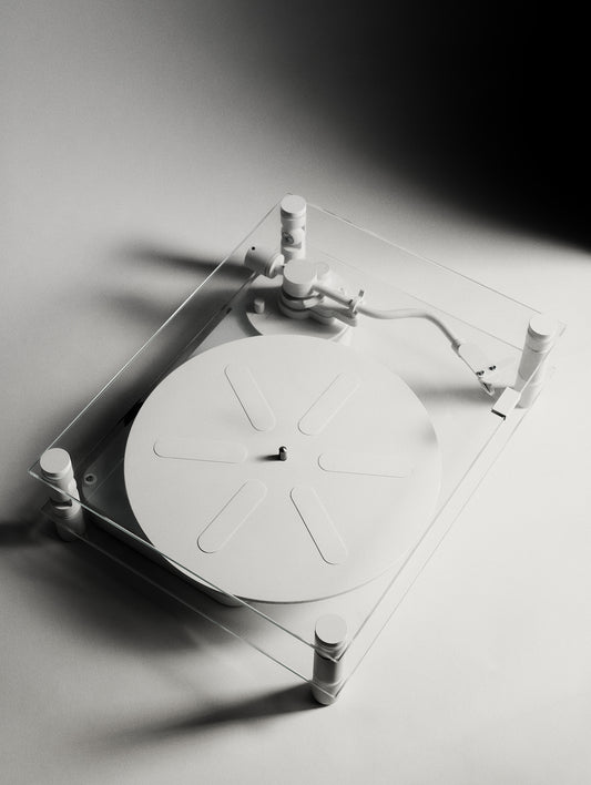 Transparent Turntable by Transparent - White