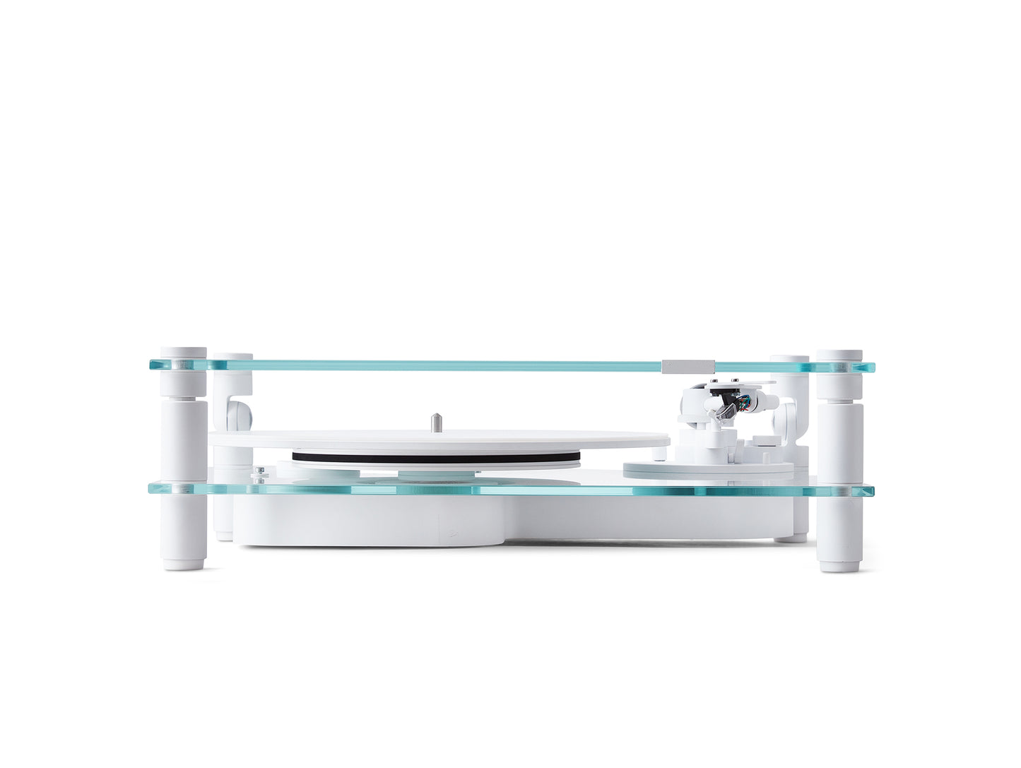 Transparent Turntable by Transparent - White