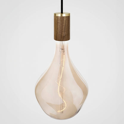 Nine Pendant with Voronoi II by Tala -  Brass Grip with Walnut Pendants