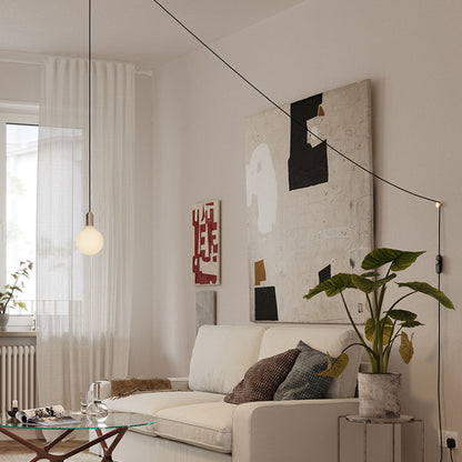 Brass Plug-in Pendant