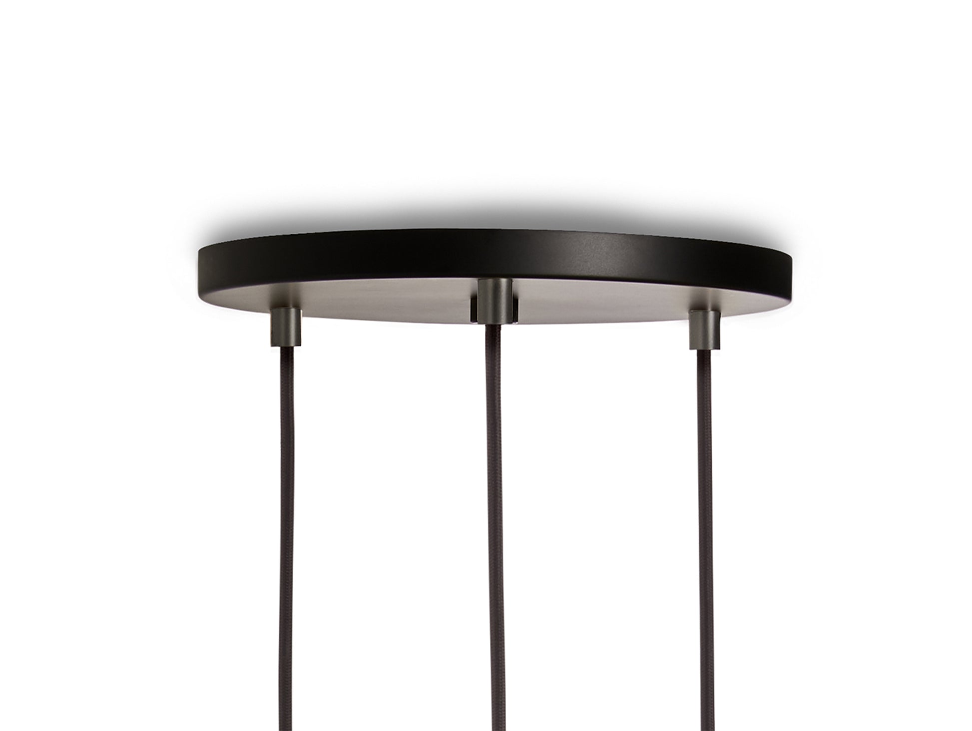 Triple Pendant with Sphere IV by Tala / Black Canopy / Graphite Grip 