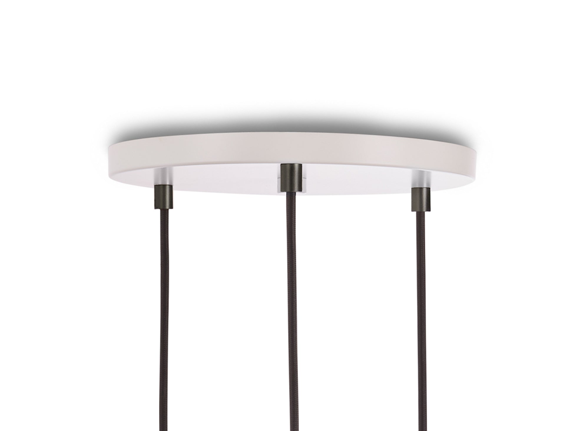 Triple Pendant with Voronoi II by Tala - White Canopy / Graphite Grip 