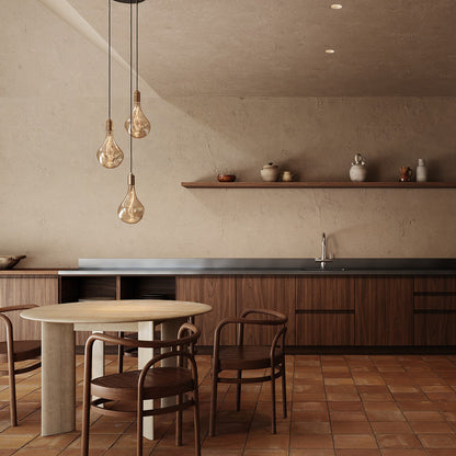 Triple Pendant with Voronoi II by Tala