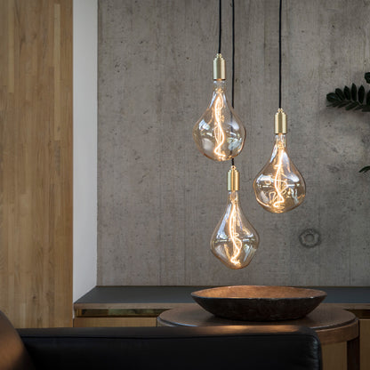 Triple Pendant with Voronoi II by Tala