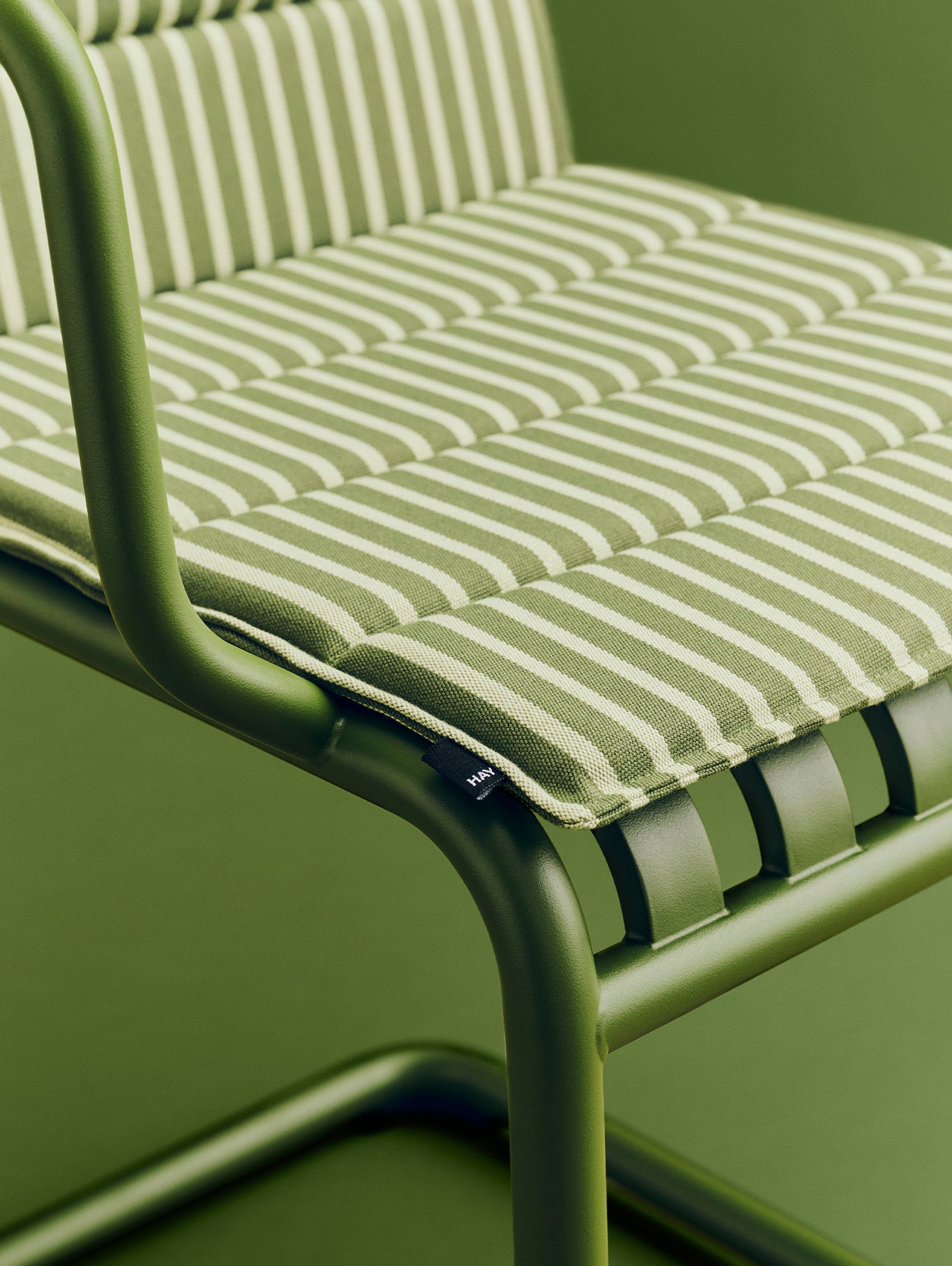 Terrazza Folding Seat Cushion by HAY - Olive