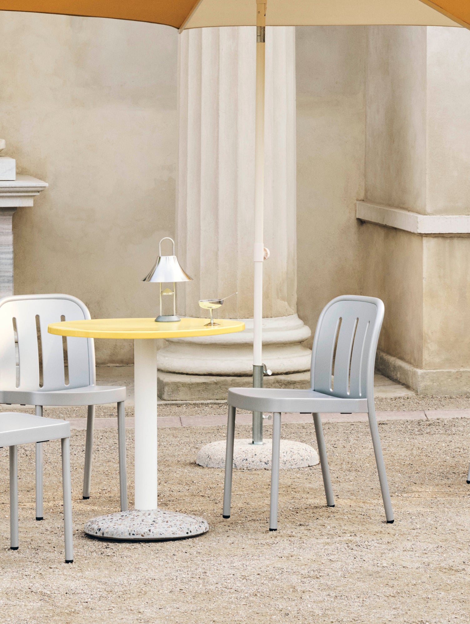 Deville Chair by HAY - Silver Grey