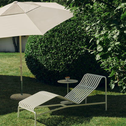 Terrazza Parasol by HAY - Hexagon / Off White and Grey