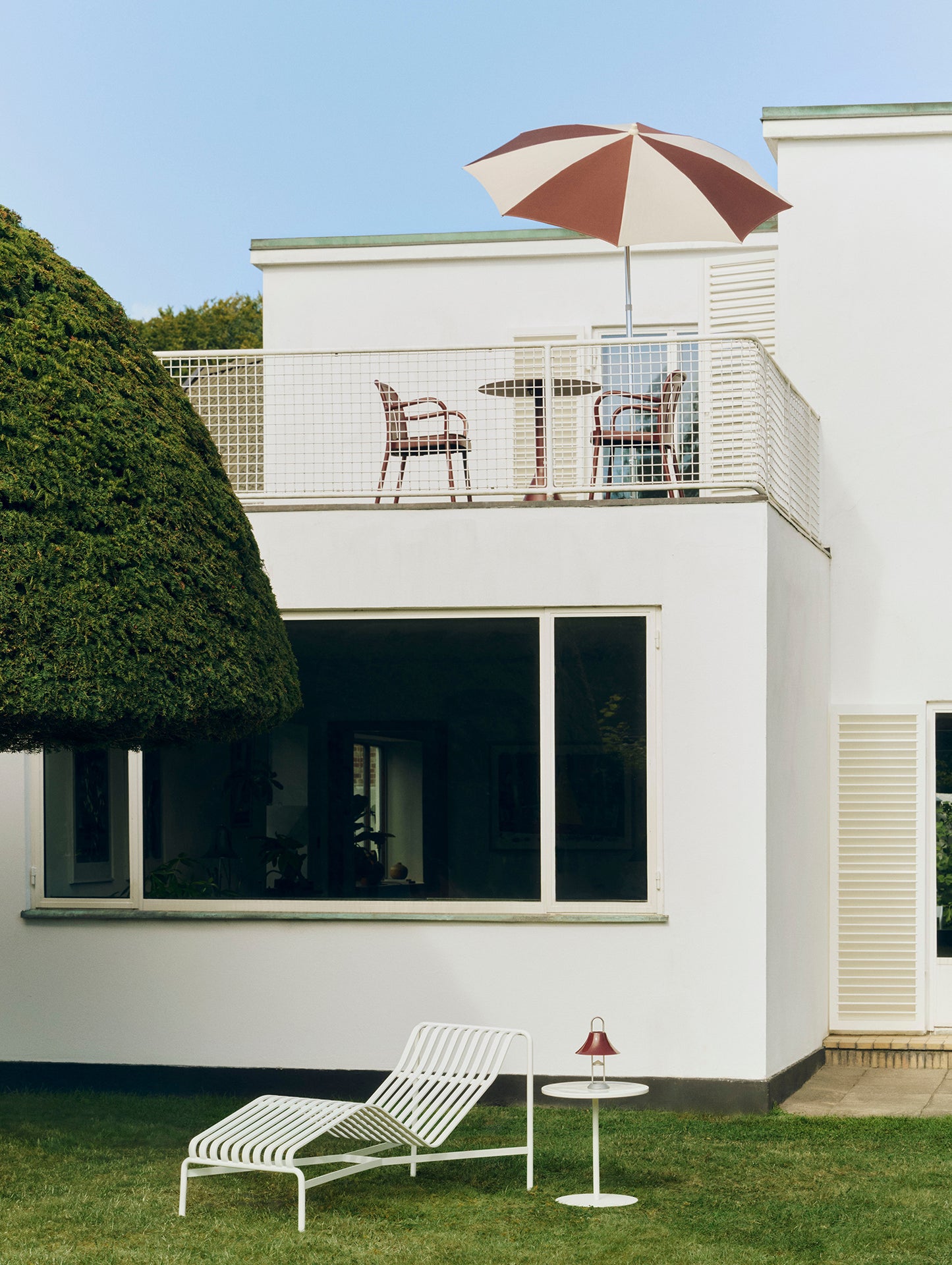 Deville Armchair by HAY - Iron Red