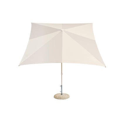 Terrazza Parasol by HAY - Square / Off White and Grey