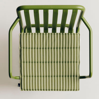 Terrazza Seat Cushion by HAY - Olive Stripe