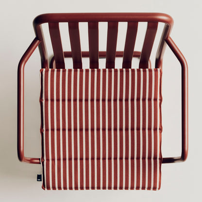 Terrazza Seat Cushion by HAY - Terracotta Stripe