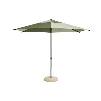 Terrazza Parasol by HAY - Hexagon / Green and Dark Green