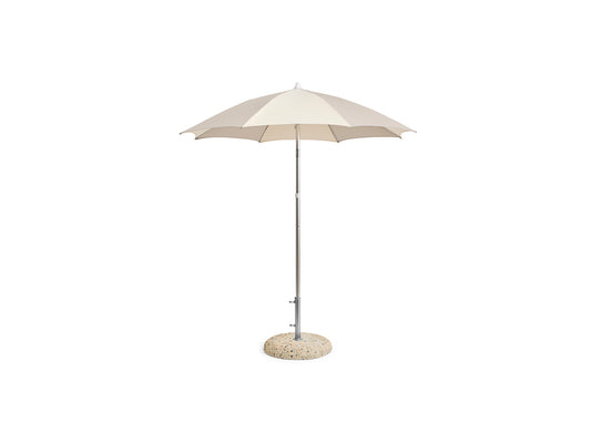 Terrazza Parasol by HAY - Octagon / Off White and Grey