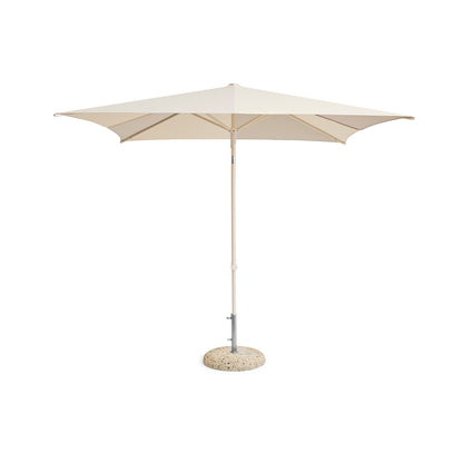 Terrazza Parasol by HAY - Square / Off White and Grey