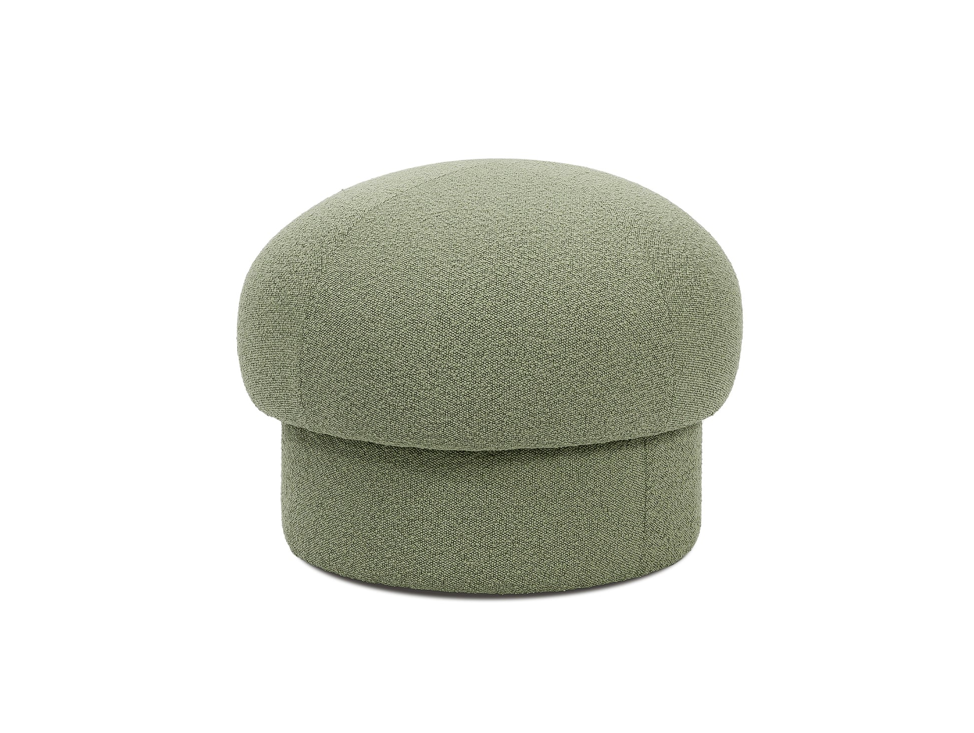Uno Pouf by Design House Stockholm - D 65cm / Green