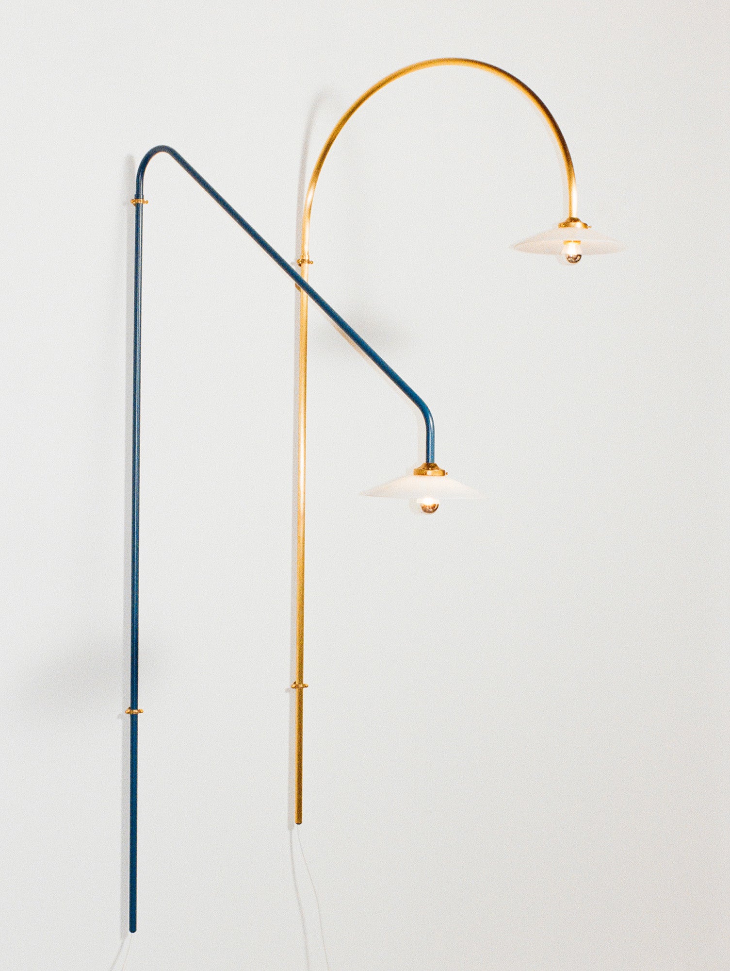 Hanging Lamp No.4 by Valerie Objects - Blue