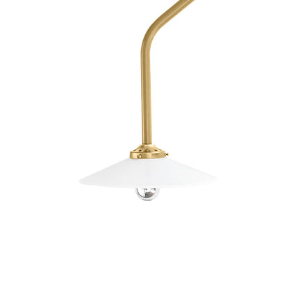 Hanging Lamp No.4 by Valerie Objects - Unlacquered Brass