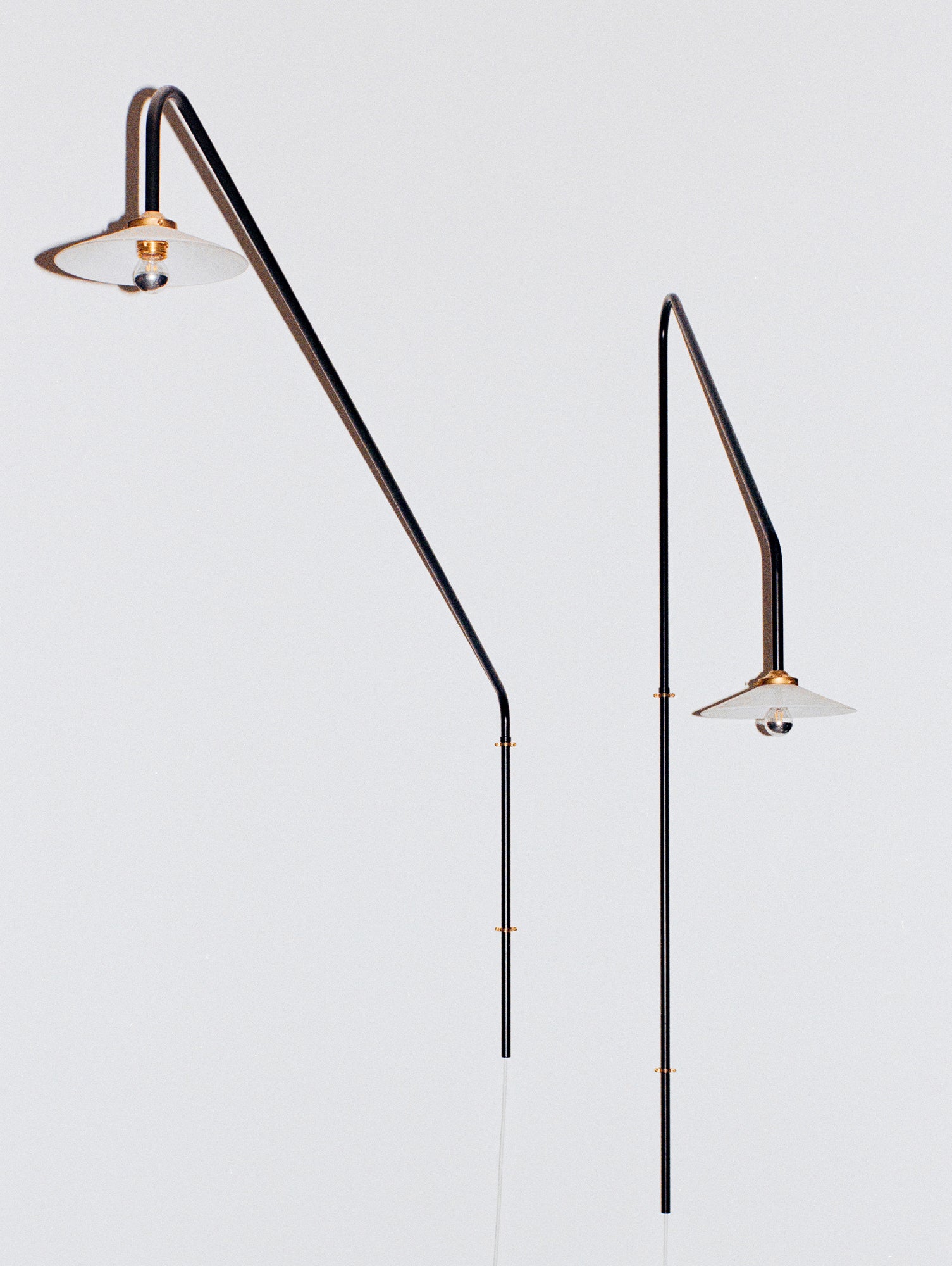 Hanging Lamp No.4 by Valerie Objects - Black