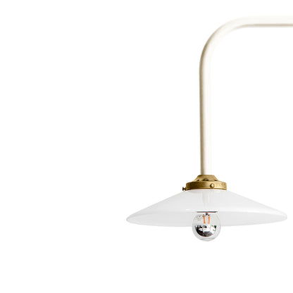 Hanging Lamp No.5 by Valerie Objects - Ivory Steel