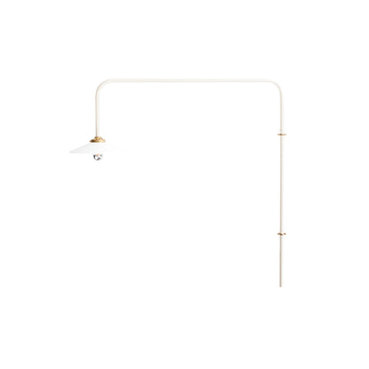 Hanging Lamp No.5 by Valerie Objects - Ivory Steel