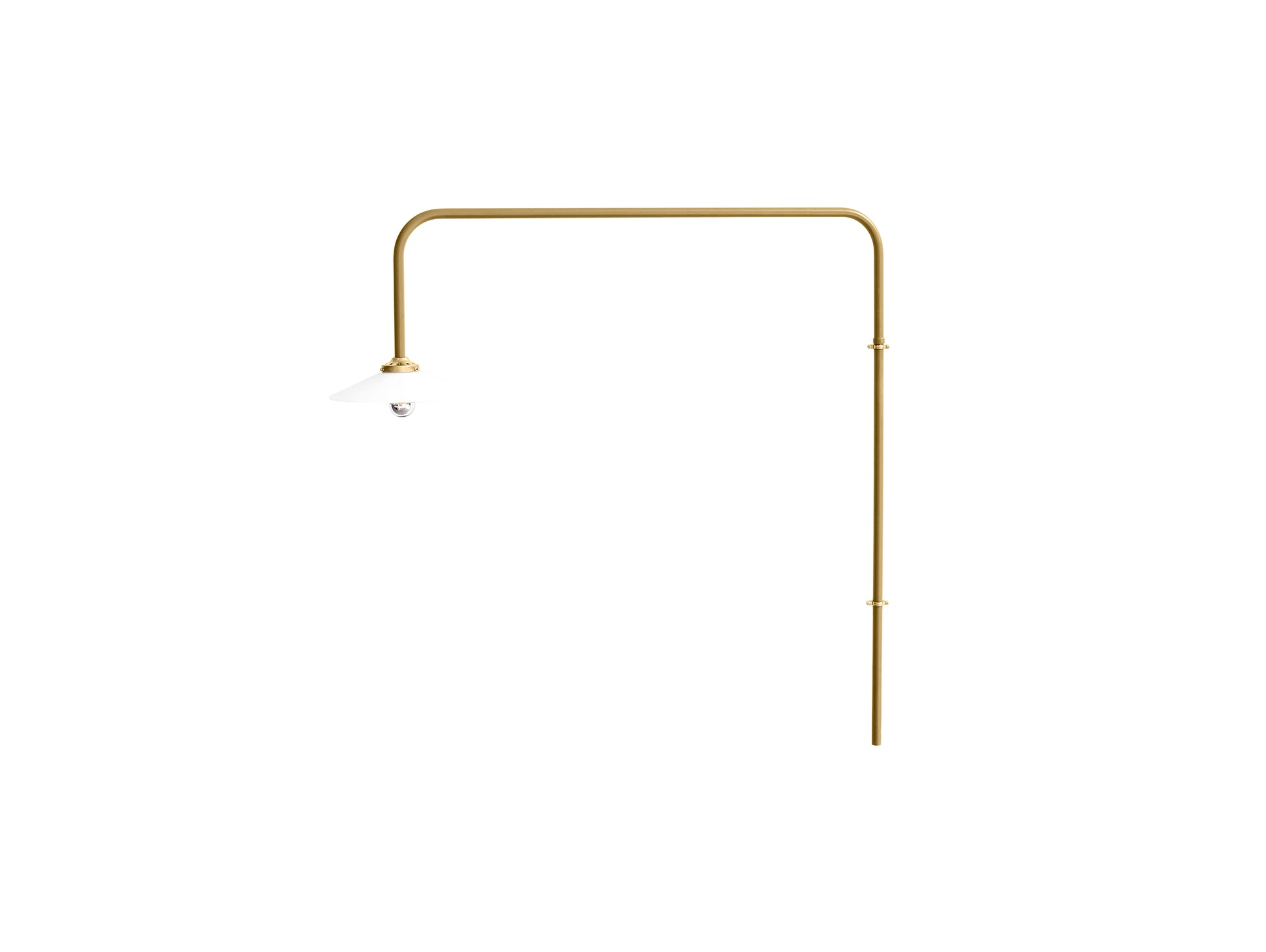 Hanging Lamp No.5 by Valerie Objects - Unlacquered Brass