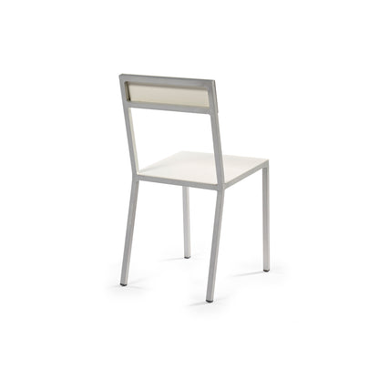 Alu Chair by Valerie Objects - White Seat / White Back