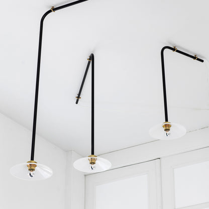 Ceiling Lamp No.2 by Valerie Objects - Black