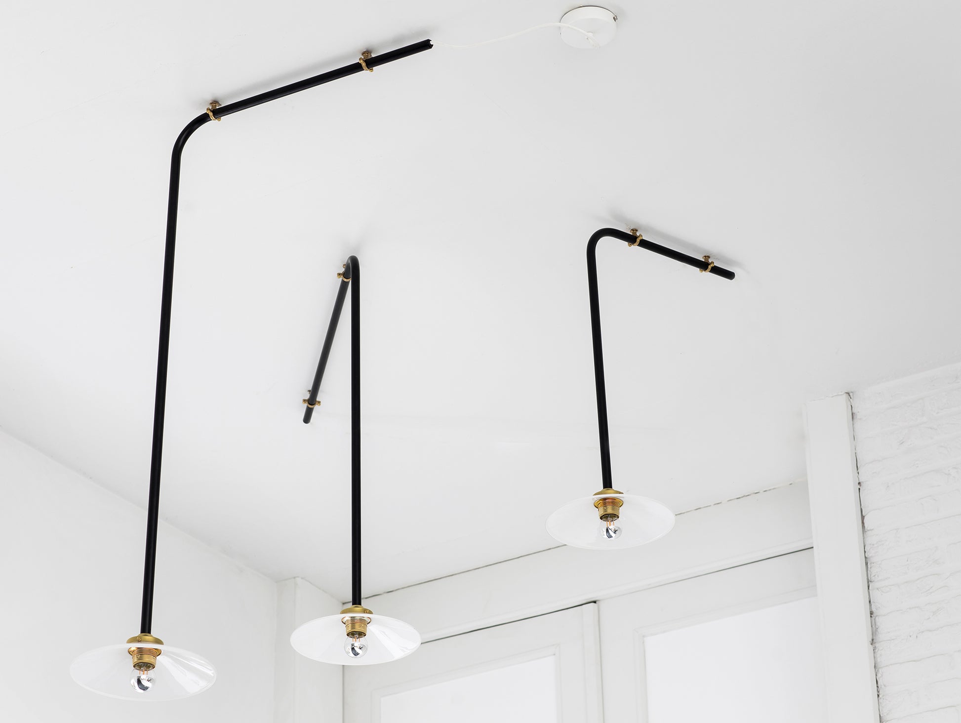 Ceiling Lamp No.3 by Valerie Objects - Black 