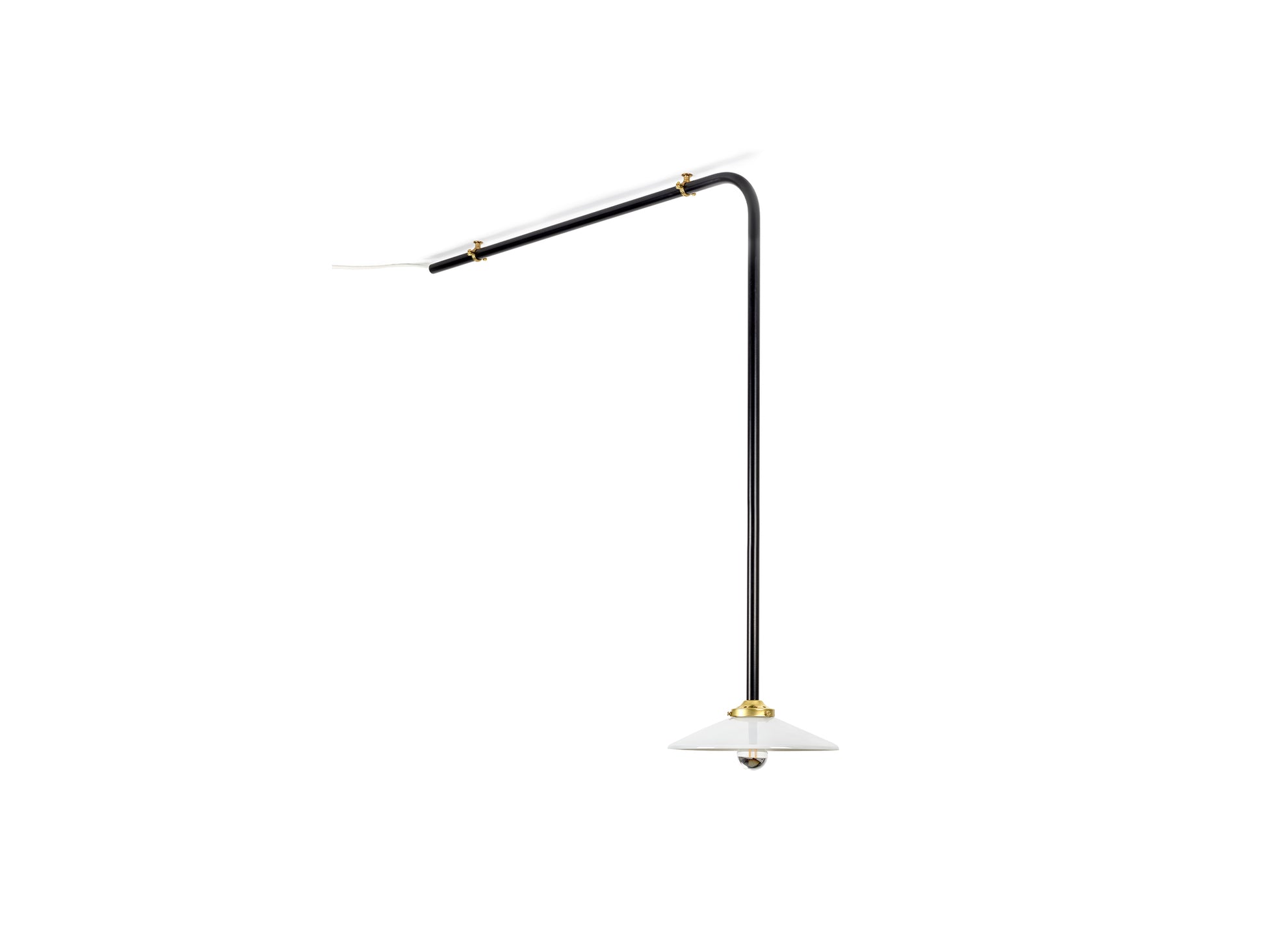 Ceiling Lamp No.1 by Valerie Objects - Black Steel