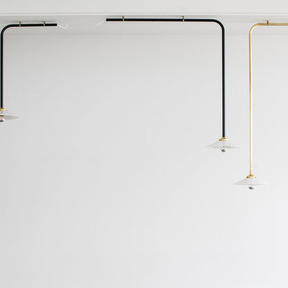 Ceiling Lamp No.2 by Valerie Objects - Unlacquered Brass