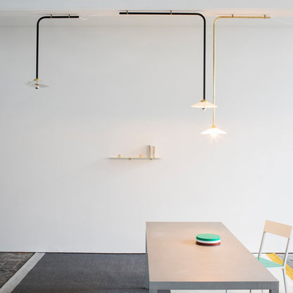 Ceiling Lamp No.2 by Valerie Objects - Unlacquered Brass