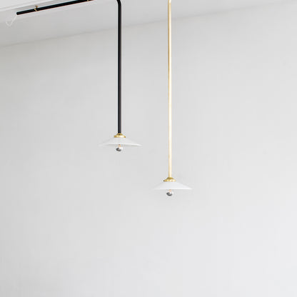 Ceiling Lamp No.2 by Valerie Objects - Unlacquered Brass