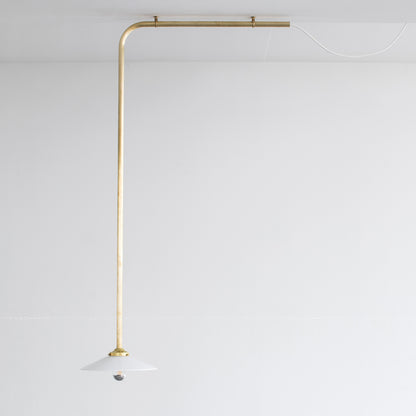 Ceiling Lamp No.2 by Valerie Objects - Unlacquered Brass