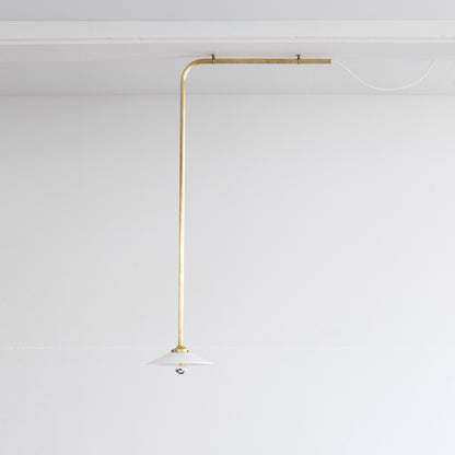 Ceiling Lamp No.2 by Valerie Objects - Unlacquered Brass